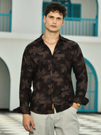 Campus Sutra Petalia Regular Shirt