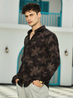 Campus Sutra Petalia Regular Shirt