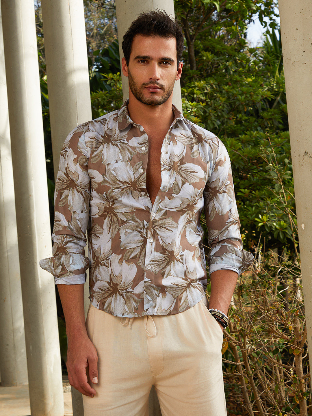 Campus Sutra Petalaire Regular Shirt