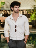 Campus Sutra Spiralknot-Tactile Shirt