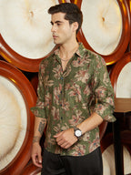 Campus Sutra Withering-Bloom Shirt
