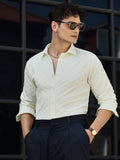 Campus Sutra Cubic-Tactile Shirt