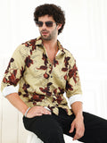 Campus Sutra Waterly-Florals Regular Shirt