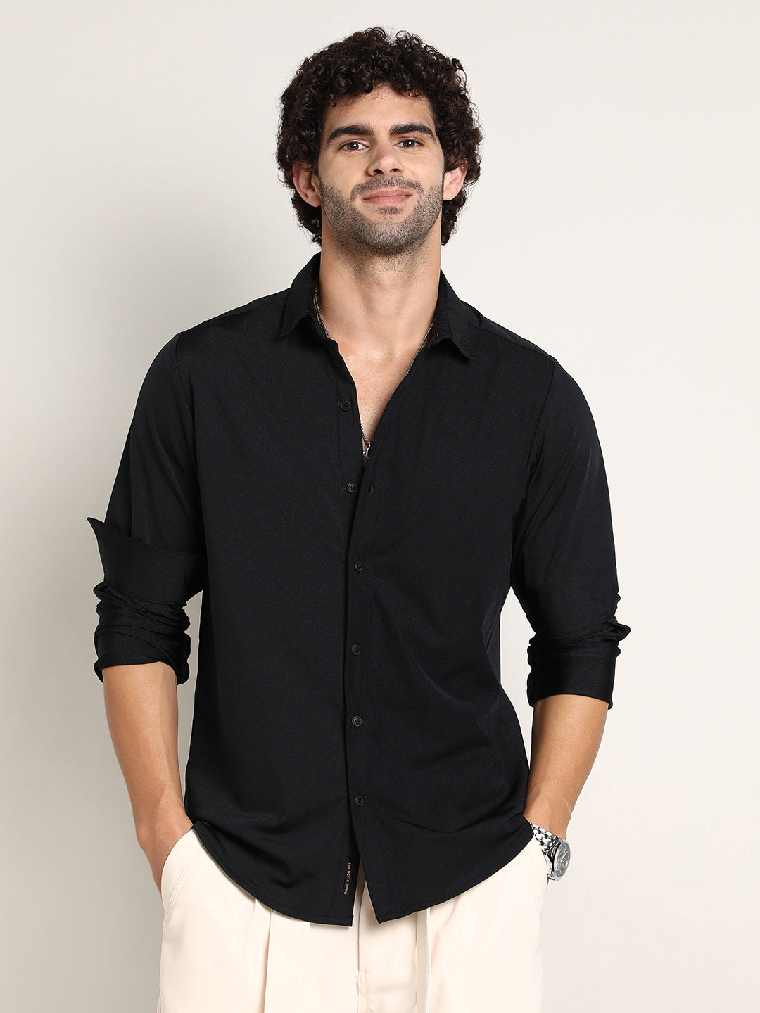 Campus Sutra Everyday Solid Shirt
