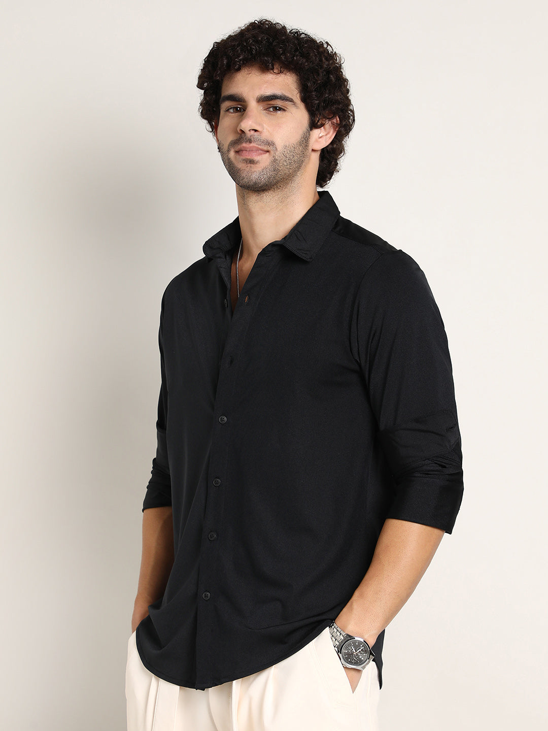 Campus Sutra Everyday Solid Shirt