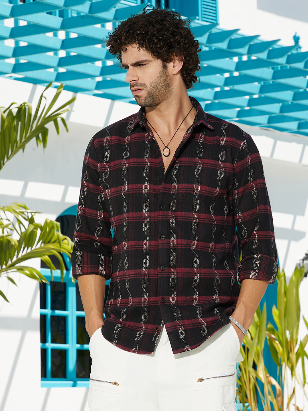 Campus Sutra Indie-Checkered Shirt
