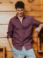 Campus Sutra Abstract-Edge Shirt