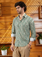 Campus Sutra Ditsy Bloom Shirt