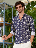 Campus Sutra Floret-Impression Shirt