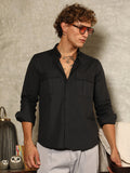 Campus Sutra Button-Down Utility Shirt
