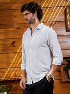Campus Sutra Stencil-Botanics Shirt