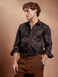 Campus Sutra Meshura Regular Shirt