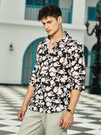 Campus Sutra Everbloom Regular Shirt
