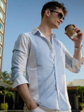 Campus Sutra Panel-Tactile Shirt