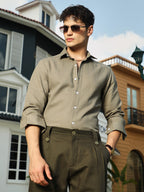 Campus Sutra Slanted-Trough Shirt