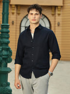 Campus Sutra Slanted-Trough Shirt