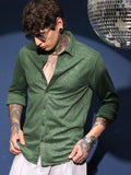 Campus Sutra Corroded-Tactile Shirt