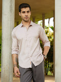 Campus Sutra Brushed-Tactile Shirt