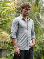 Campus Sutra Braided-Knot Tactile Shirt