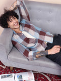 Campus Sutra Buffalo-Block Regular Shirt