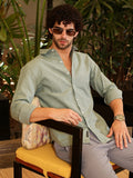 Campus Sutra Gauzy-Woven Shirt