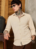 Campus Sutra Chevron-Tactile Shirt