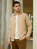 Campus Sutra Solid Woven Shirt