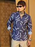 Campus Sutra Cross-Stitch Crawler Shirt