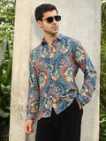 Campus Sutra Floral-Opulance Shirt