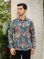 Campus Sutra Floral-Opulance Shirt