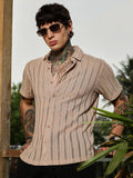 Campus Sutra Ridge Knit Shirt