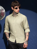Campus Sutra Grid-Tactura Shirt