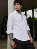 Campus Sutra Ruche-Tactile Shirt