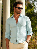 Campus Sutra Tactile-Houndstooth Shirt
