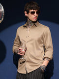 Campus Sutra Solid Relaxed Shirt