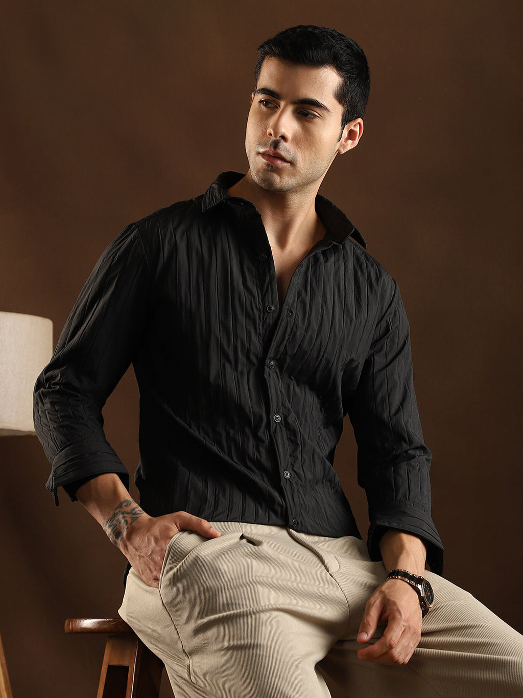 Campus Sutra Quilt-Tactile Shirt