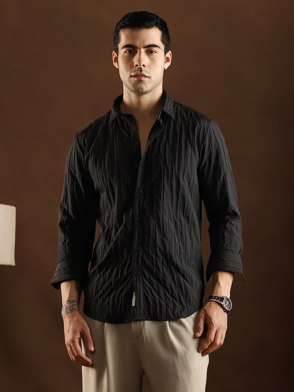 Campus Sutra Quilt-Tactile Shirt