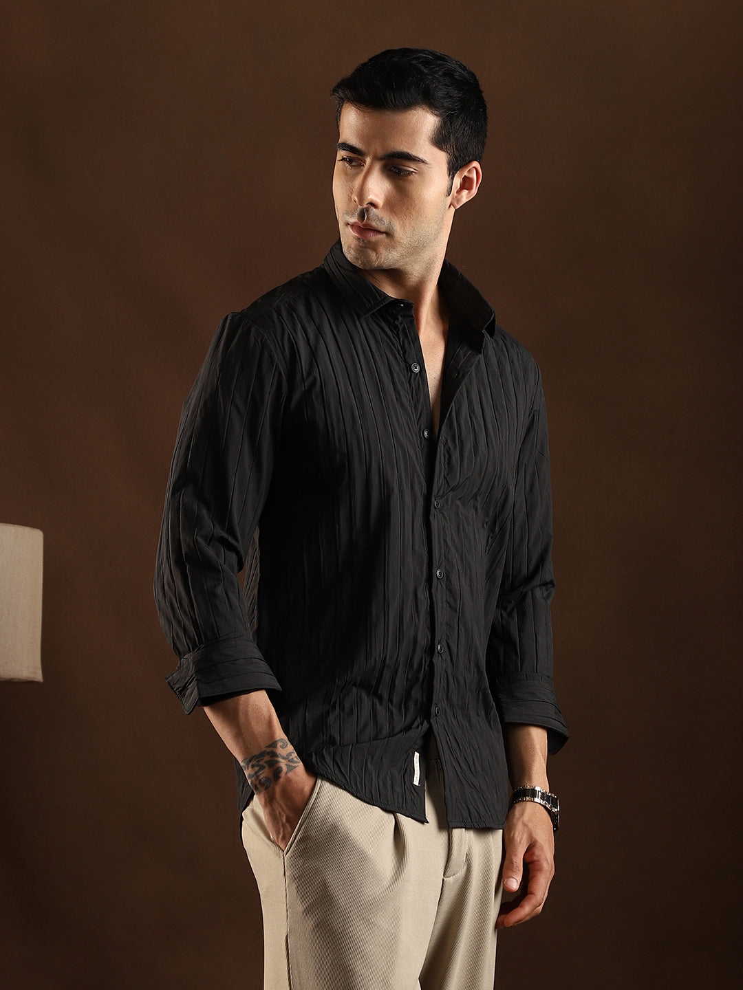 Campus Sutra Quilt-Tactile Shirt