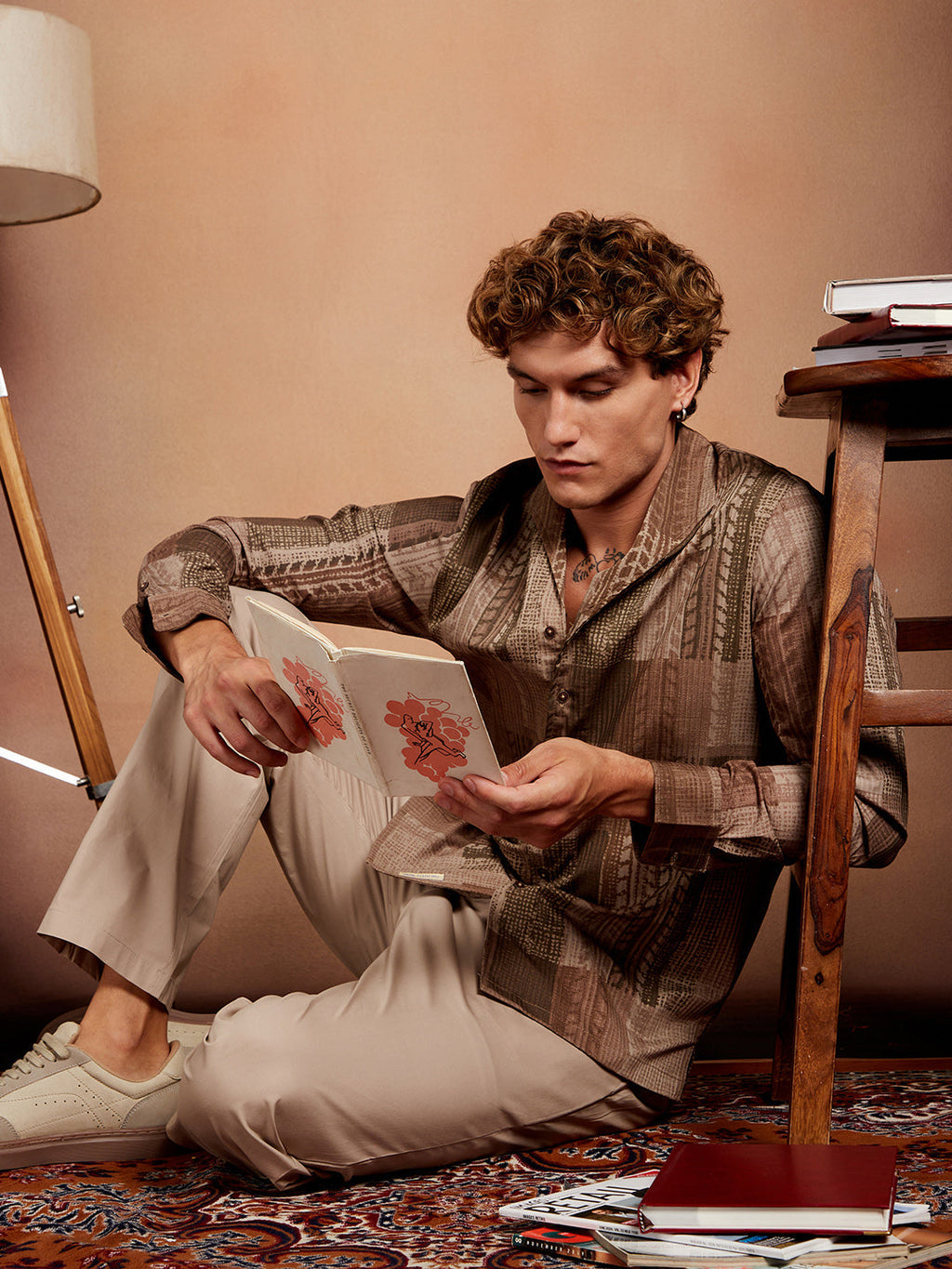Campus Sutra Indie-Tribal Shirt