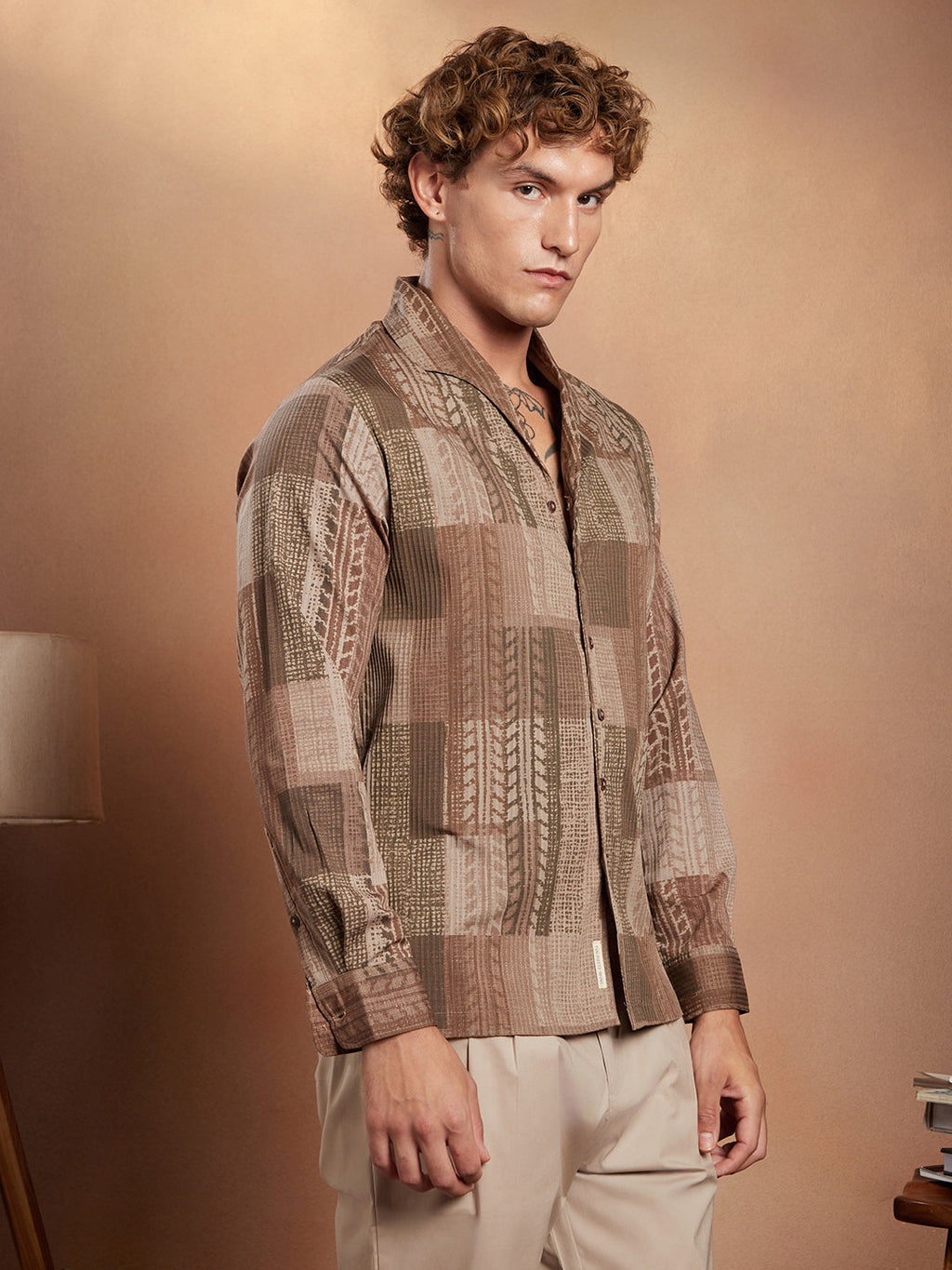 Campus Sutra Indie-Tribal Shirt
