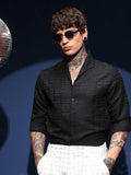Campus Sutra Linear-Tactile Shirt