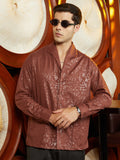 Campus Sutra Corroded-Tactile Shirt