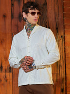 Campus Sutra Corroded-Tactile Shirt