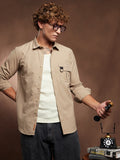 Campus Sutra Grid-Utility Shirt
