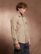 Campus Sutra Grid-Utility Shirt