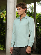 Campus Sutra Interweave-Tactile Shirt