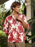 Campus Sutra Camou-Tactile Shirt