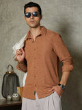 Campus Sutra Surf-Tactile Shirt