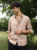 Campus Sutra Duo-Cubic Imprint Shirt