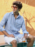 Campus Sutra Thread-Jacquard Shirt